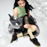 Женские темно-коричневые полуботинки Bubble Ollo, вид сзади